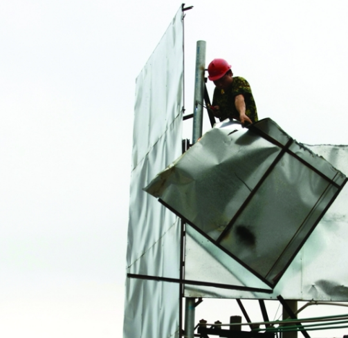 高空广告牌安装